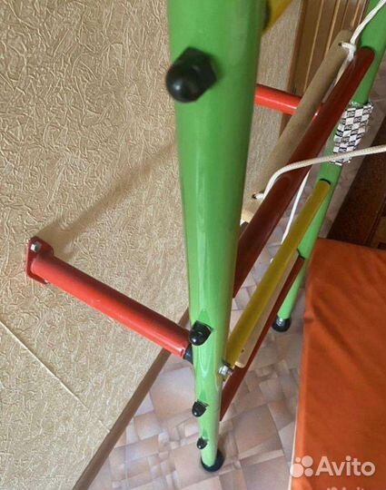 Шведская стенка с турником, мешок набивной