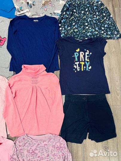 Одежда 122 128 пакетом для девочки