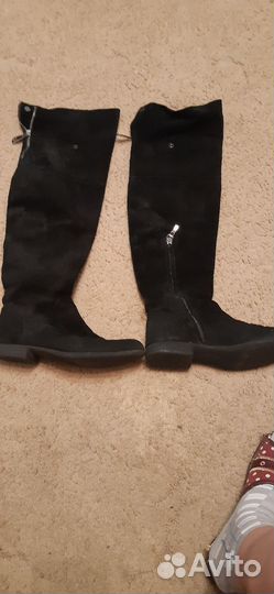 Сапоги женские ботфорты 37