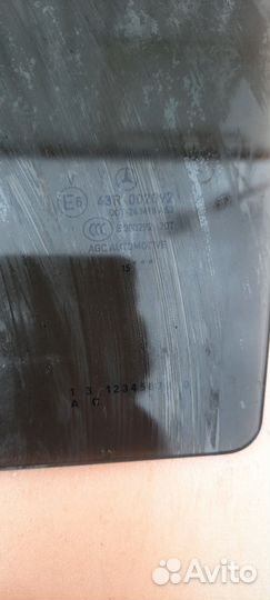 Стекло боковое мерседес-бенц GLC220 matic