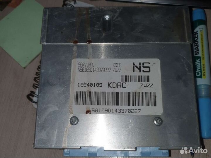 Блок управления двигателем 96258337 Дэу Нексия