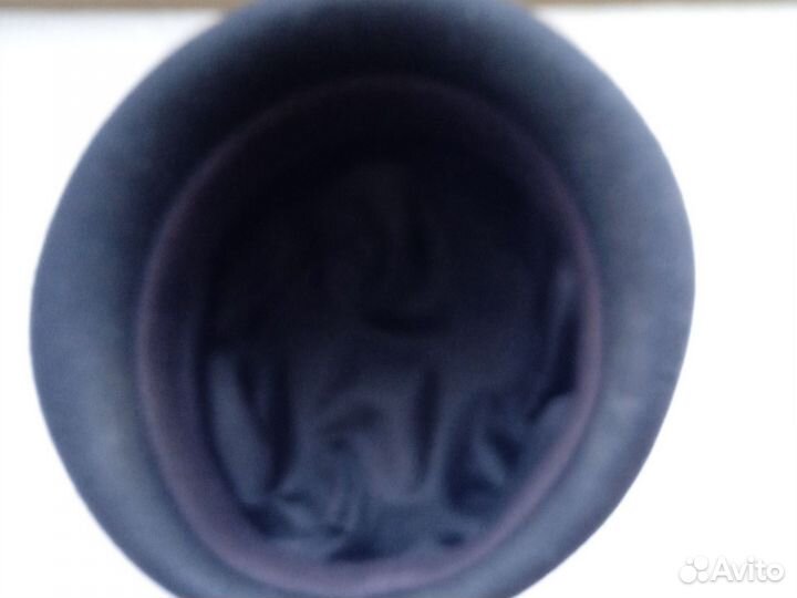 Шляпа фетровая женская черная