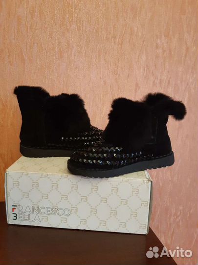 Угги с камнями