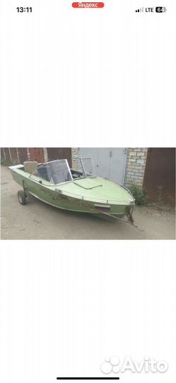 Лодка алюминевая