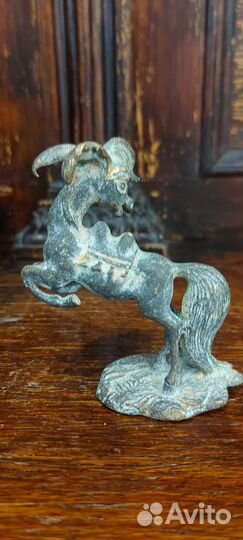 Бронзовая статуэтка Конек Горбунок