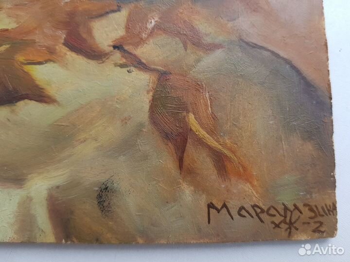 Картина. Натюрморт. Живопись маслом. Период СССР