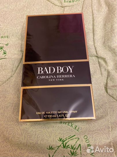 Туалетная вода Carolina Herrera Bad Boy, 100 мл