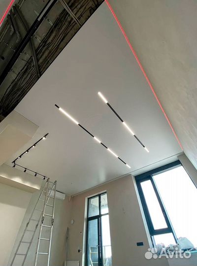 Натяжные потолки за 1 день с гарантией