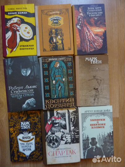 Книги дом.библиотеки.Классика.Детективы.Приключени