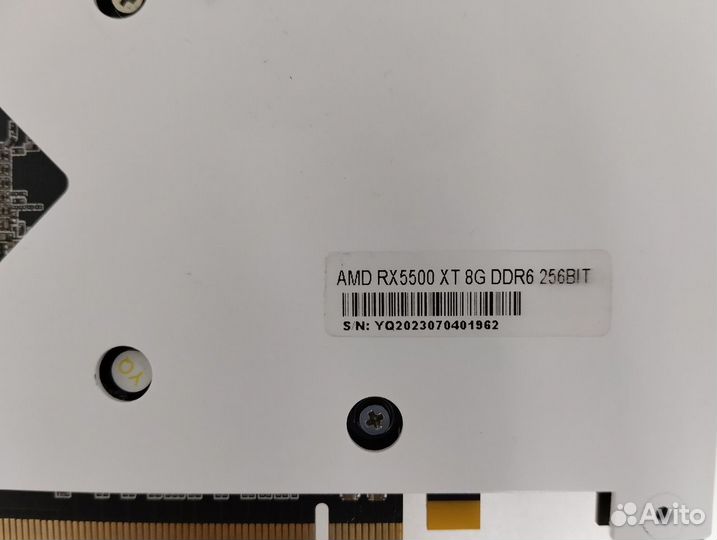 AMD Radeon RX 5500 XT 8 Gb