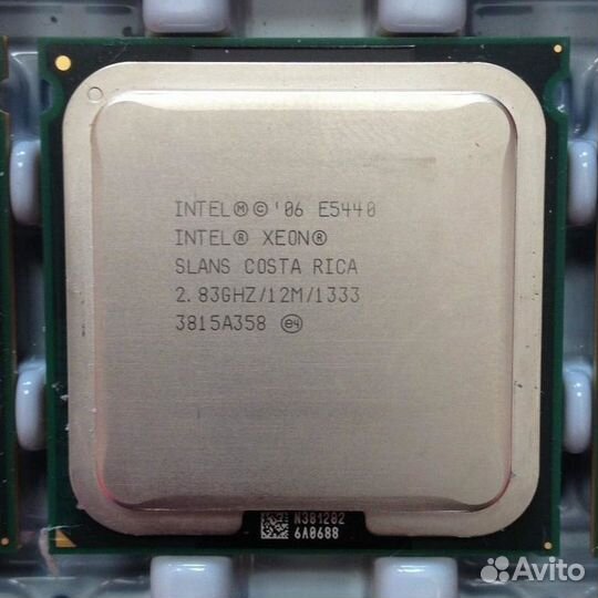 Intel Xeon E5440 2.83 GHz 4core 12Mb 80W 1333 775
