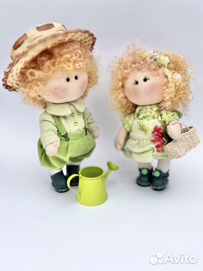 Интерьерная кукла ручной работы