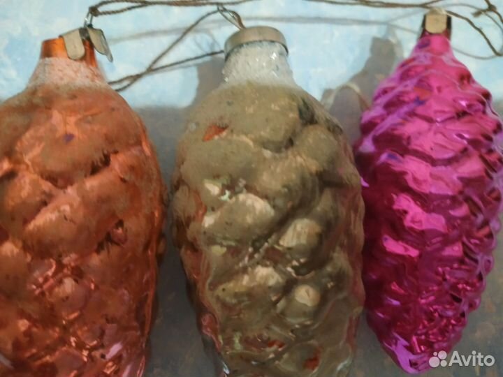 Елочные игрушки СССР