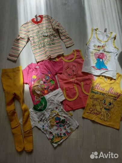 Вещи пакетом на девочку