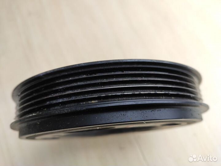 Шкив коленвала A12XER A14XER на Opel Corsa D