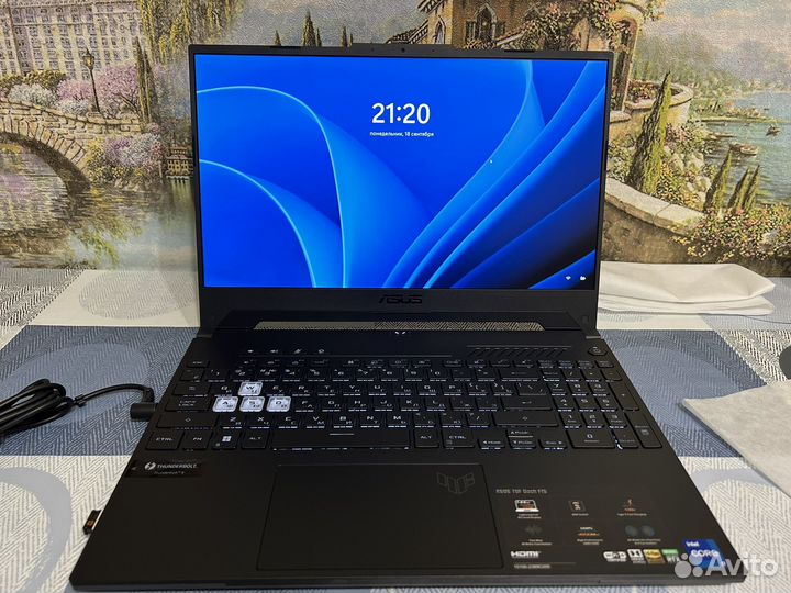 Игровой ноутбук asus TUF Dash F15 FX517ZE-HN120W