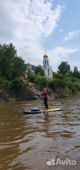 Сплав по мане на сап борде supboard