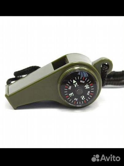 Свисток с компасом и термометром