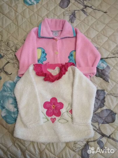 Кофта мохровая детская