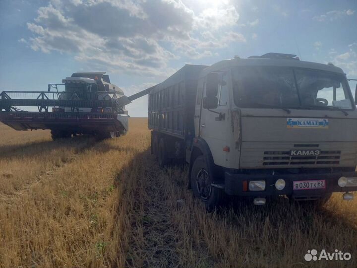 Услуги камаз зерновоз с прицепом