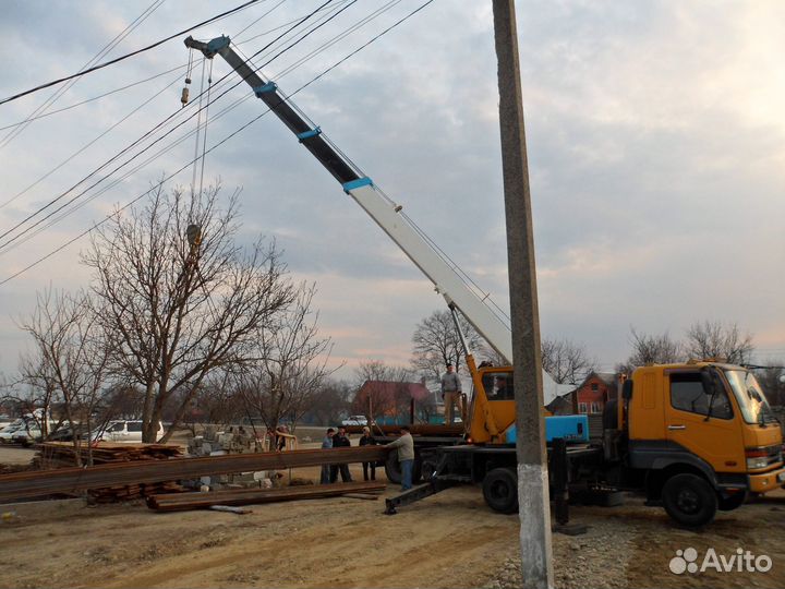 Аренда и услуги автокрана, 21 м
