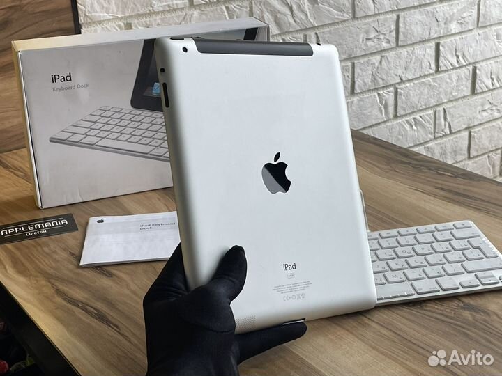 iPad 2 cellular 64gb + клавиатура новая