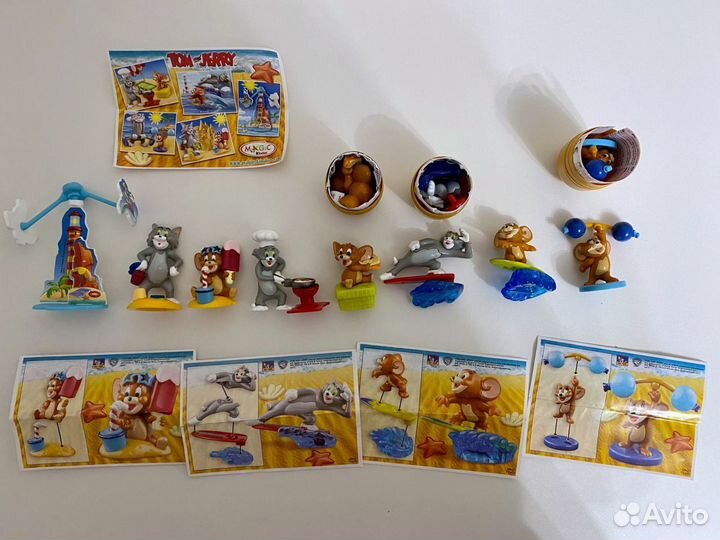 Kinder surprise игрушки