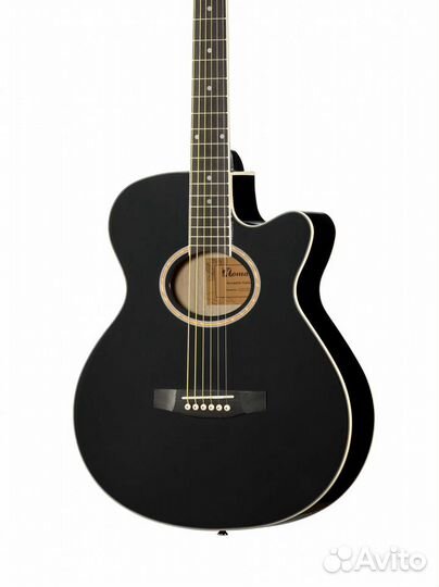 Фольковая гитара с вырезом Homage LF-401C-B