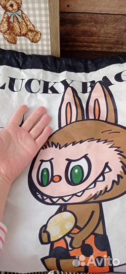 Сумка мешок Labubu Pop mart