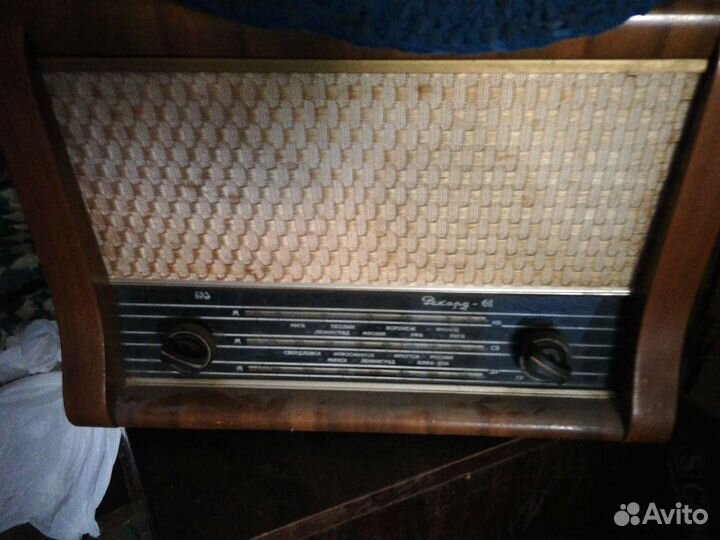 Проигрыватель винила СССР