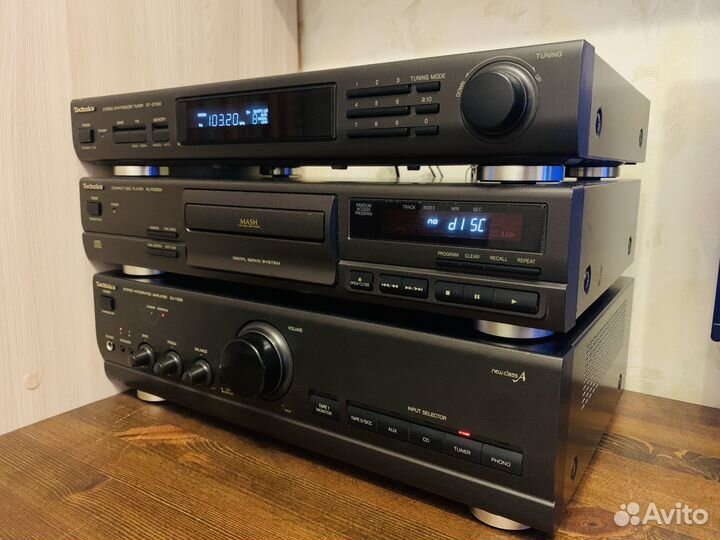 Technics усилитель плеер тюнер