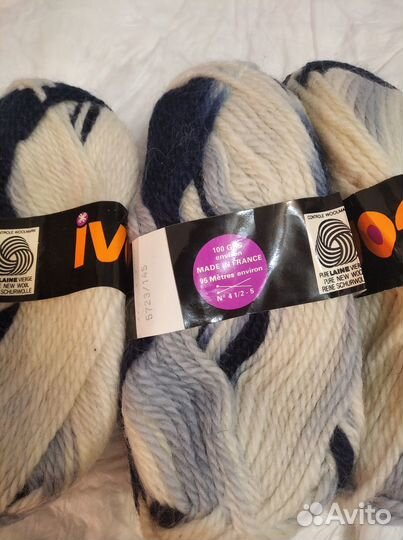 Шерсть пряжа СССР Франция