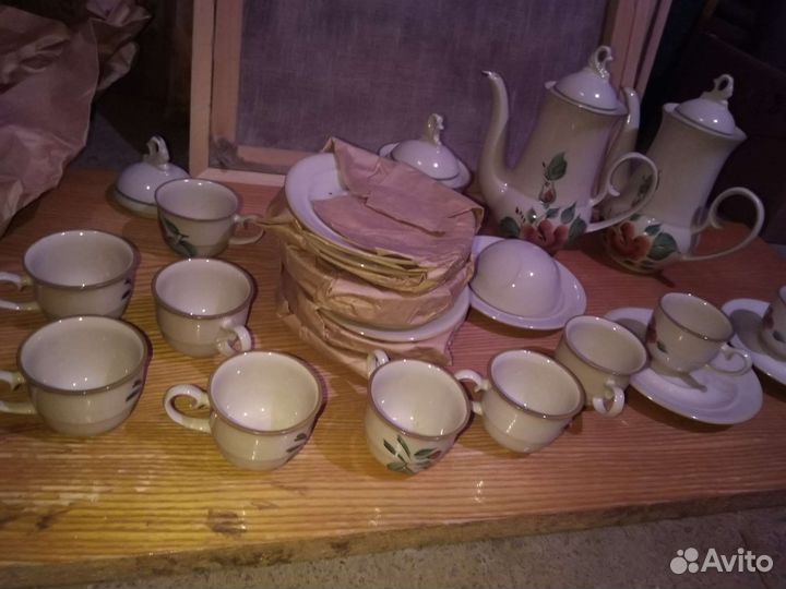 Кофейный сервиз керамика СССР