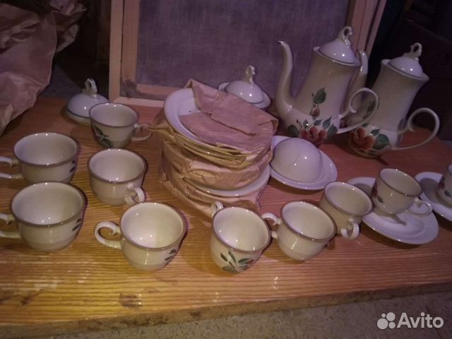 Кофейный сервиз керамика СССР