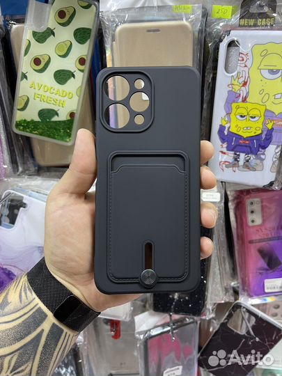 Чехлы с отделом под карту, Xiaomi redmi 12