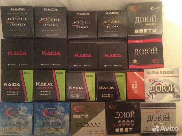 Катушки для спиннинга кайда