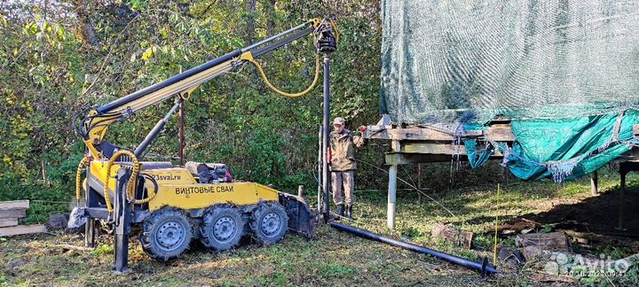 Винтовые сваи 108