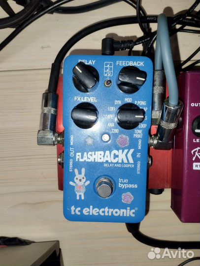 Tc electronic flashback delay педаль дилей