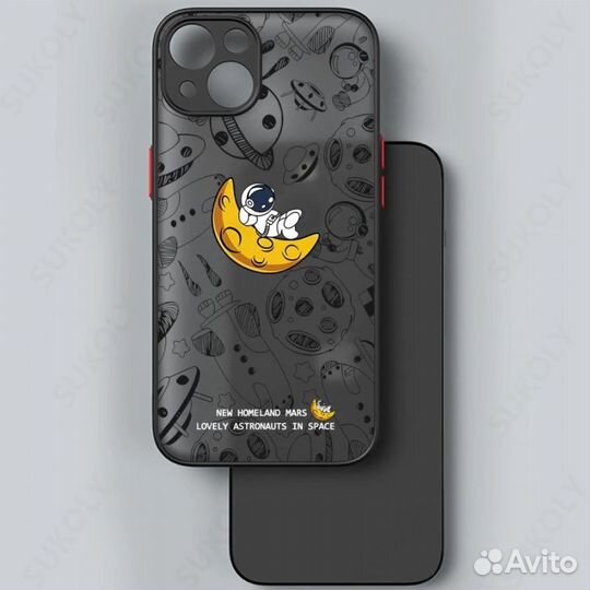 Чехол SpaceFarer T02 на iPhone 14 Pro Max (Black)