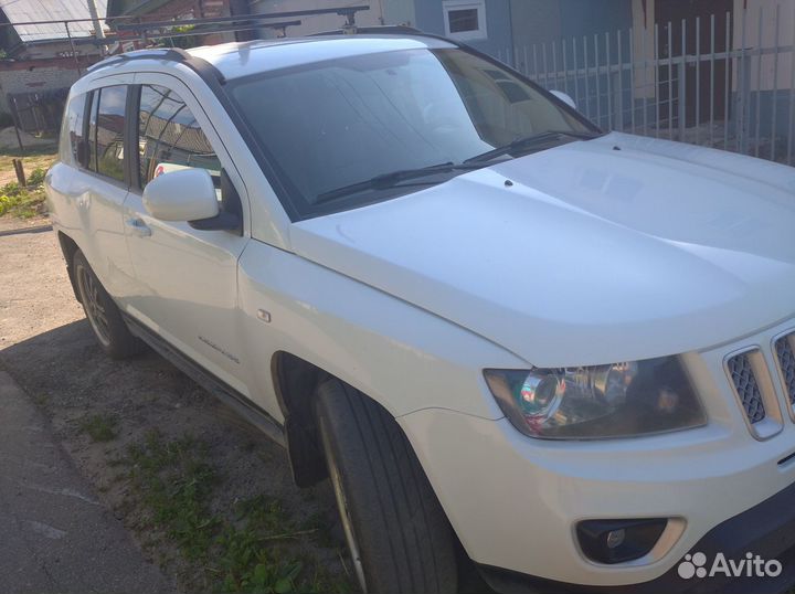 Jeep Compass 2.4 AT, 2014, 105 000 км