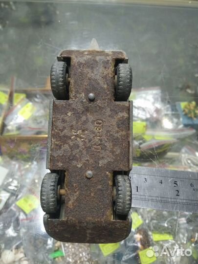 Игрушка,Броневик с ракетами, СССР,Металлическая