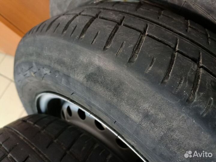 Комплект колес+запаска Кама trail 165/70r13