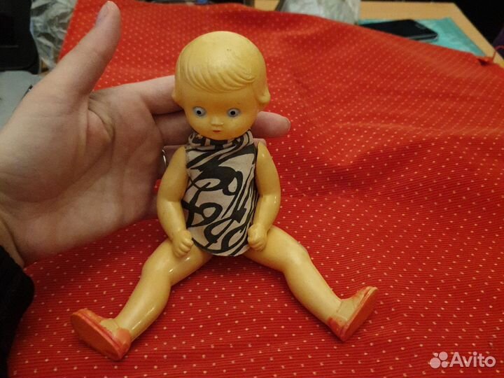 Кукла целлулоид СССР