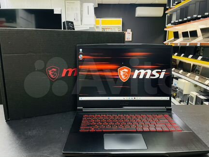 Ноутбук MSI i5-9300H / 8гб / RTX 2060 6гб