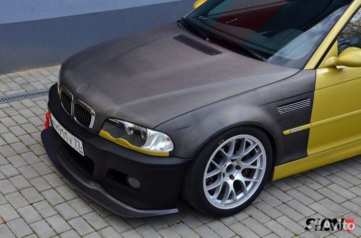 BMW E46 M3 карбоновые капот + крылья