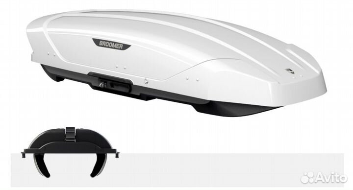 Автомобильный бокс Broomer Venture L (430 л.) с бы