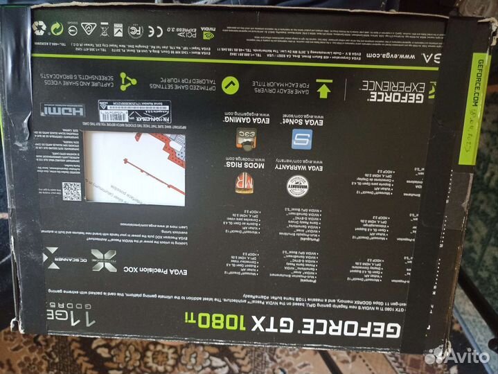 Видеокарта gtx 1080 ti 11 gb