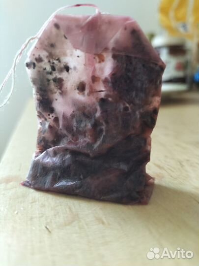 Пакетик чая б/у