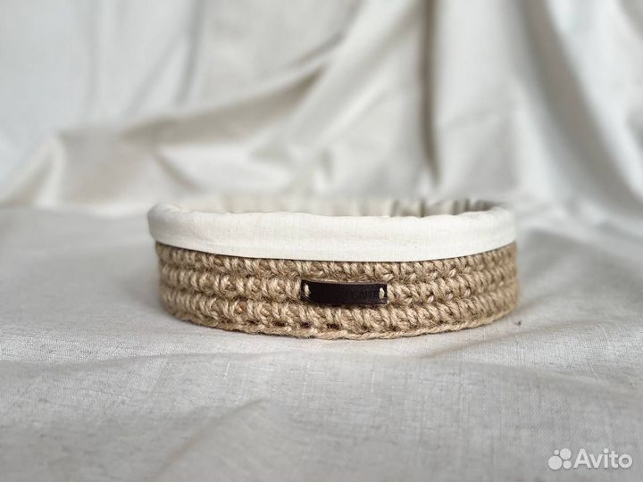 Хлебница (корзина) из джута S