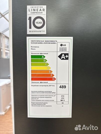 Холодильник многодверный LG QC-q257cbfc